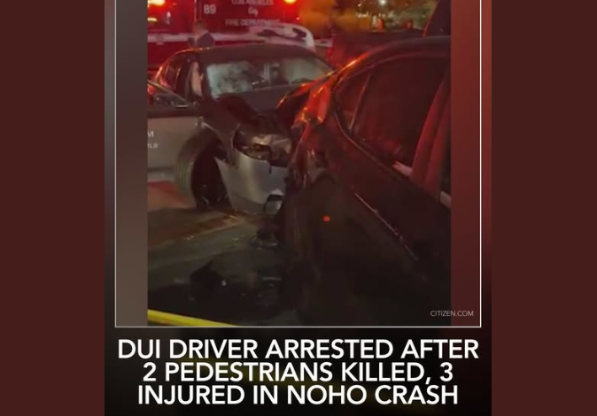 North Hollywood DUI Crash Obituary, Death: Two Pedestrians Killed After Suspected Drunk Driver Plows Into Group in Los Angeles